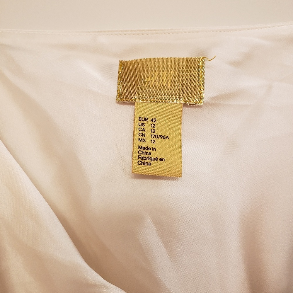 H&M Satin Cream Cami - Picture 4 of 4